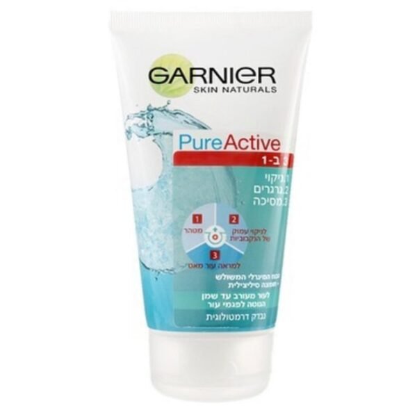 Face wash, scrub and mask in one product