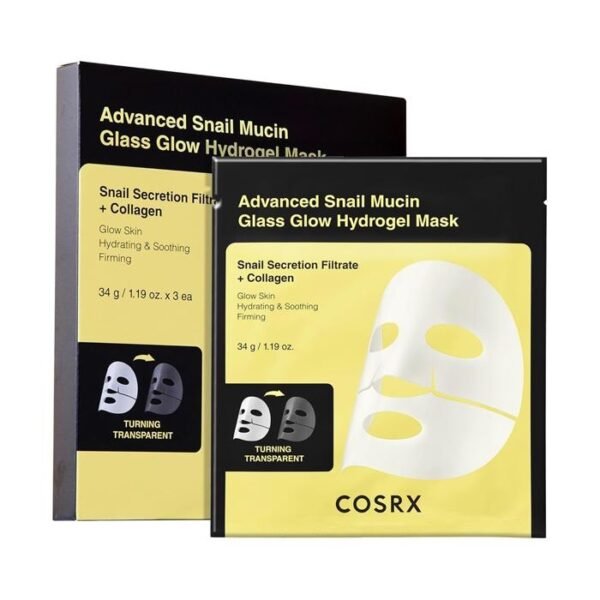 Mucin Glass Hydrogel Mask
