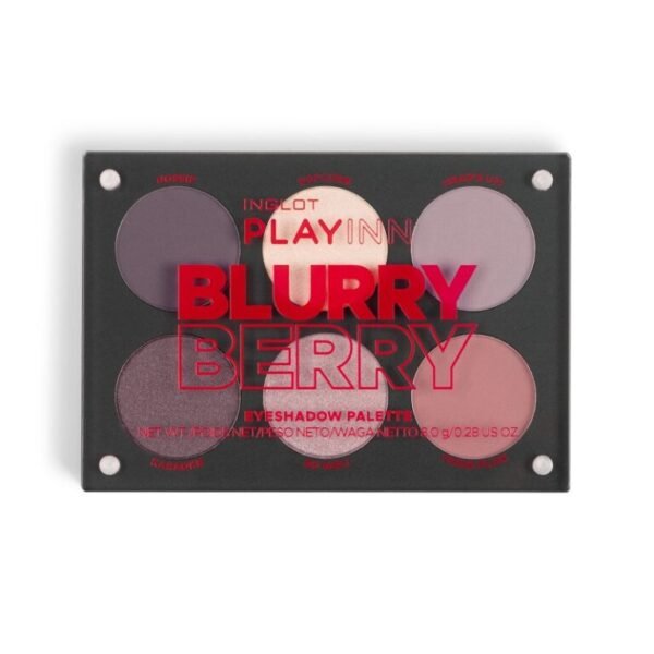 Blurry Berry Eyeshadow Palette test