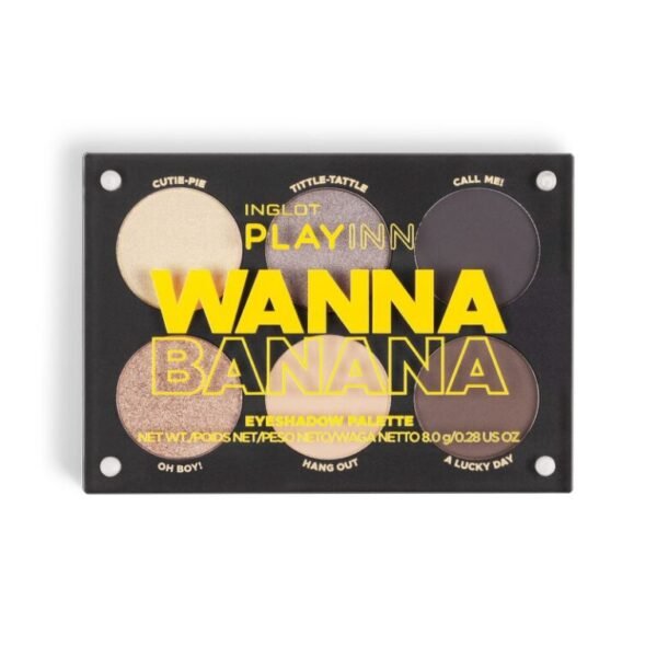 Inglot Wanna Banana Eyeshadow Palette